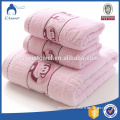 floral design quality soft light printed bath towels